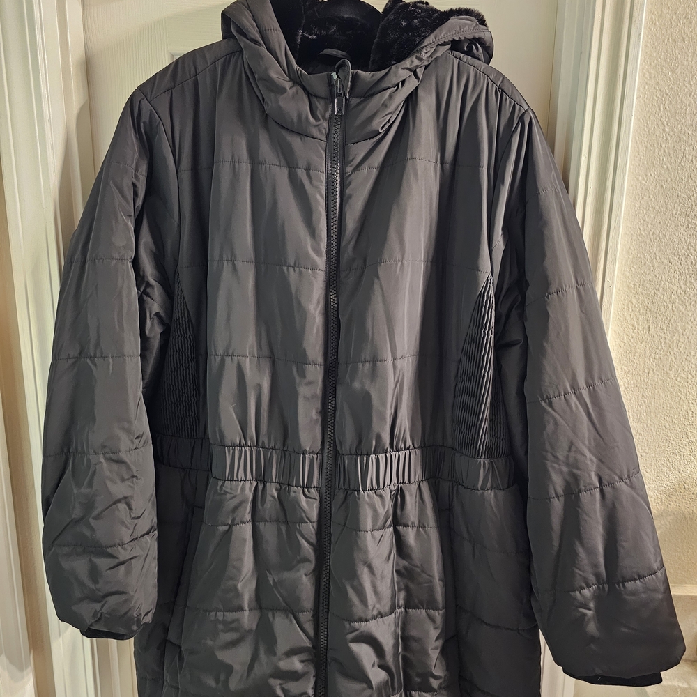 Torrid Black Water-Resistant Jacket